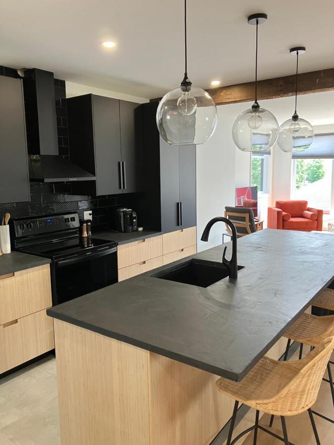 Appartement Yin Et Yang à Sainte-Anne-de-Beaupré Extérieur photo